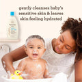 Aveeno Baby Bubble Wash for Sensitive Skin with Natural Oat Extract, Tear-Free, 568ml