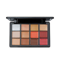 Bolver All-in-One Cream Face Palette 12 Shades Foundation Concealer Corrector Highlighter Blush