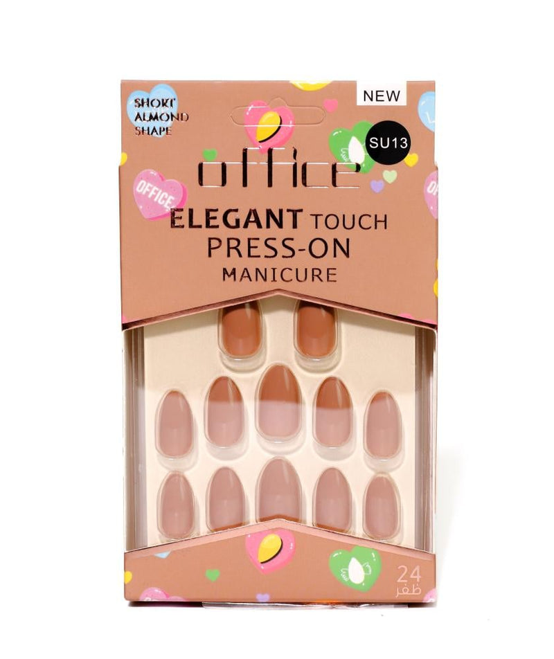 Office Artificial Nails, Waterproof, Multiple Colors, Set