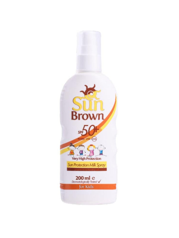 Sunscreen Spray SPF 50+ Kids Vitamin E Sun Brown 200ml