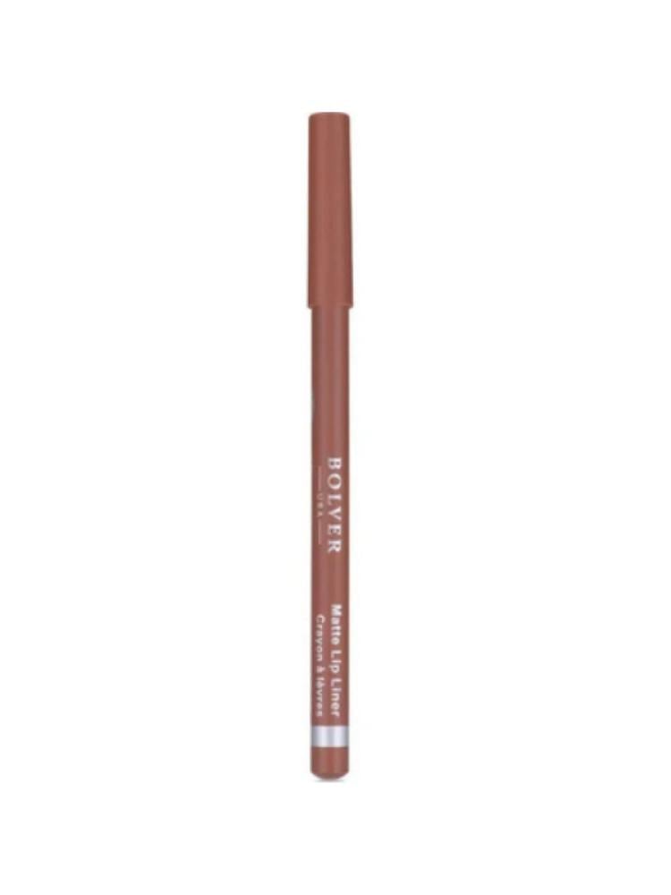 Matte Lip Liner Pencil Orange L01 Long Lasting Bolver 1.2g
