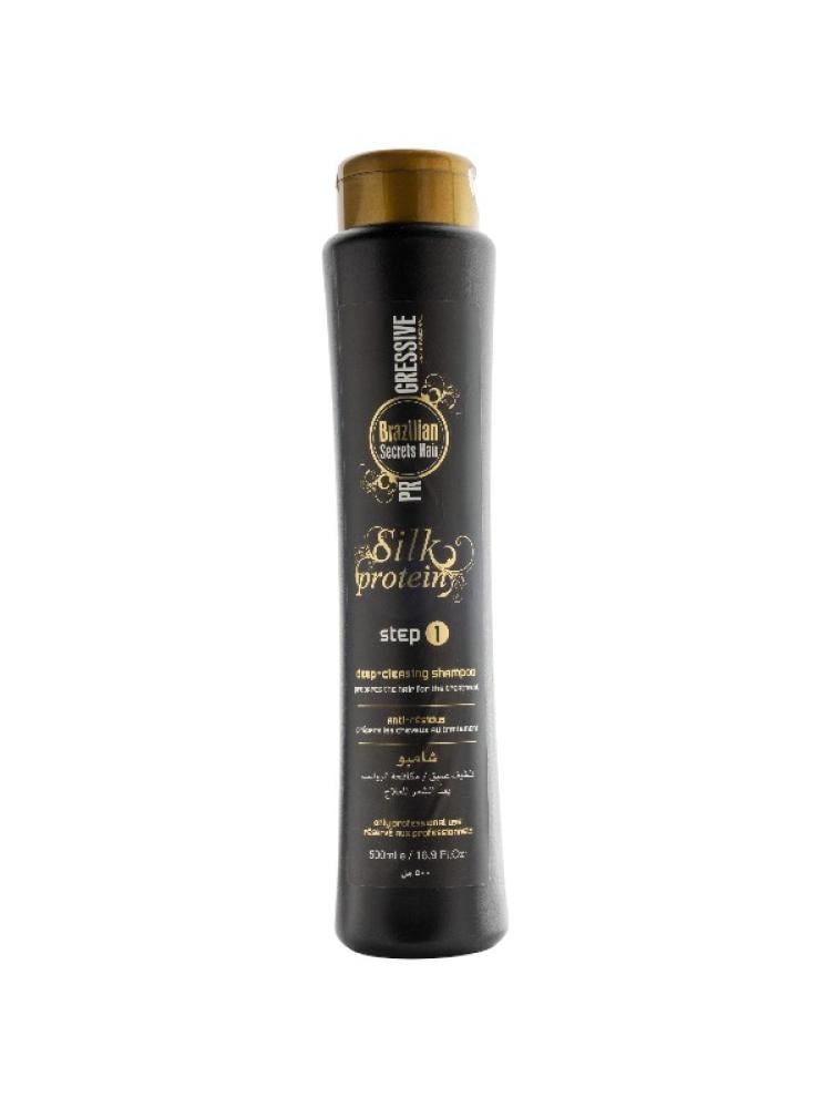 Brazilian Secrets Silk Protein Step 1 Nourishing Shampoo 500ml