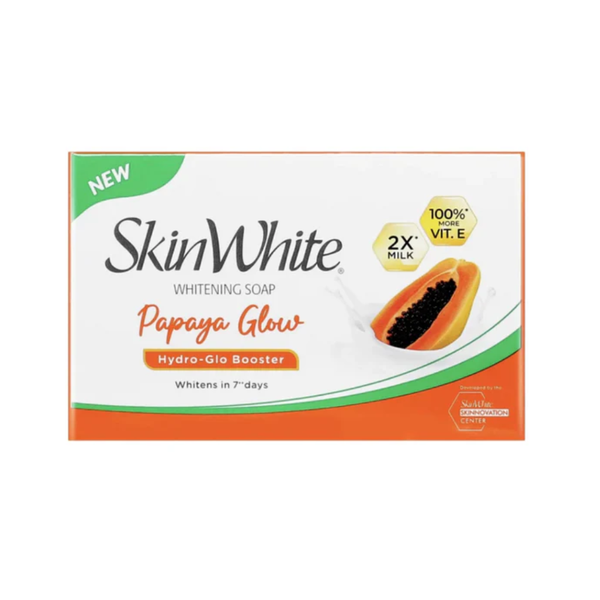 Skin White Papaya Milk Soap for Skin Brightening & Moisturizing, 125g