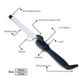 United UN 815 Curling Iron 22mm Barrel for Soft Curls