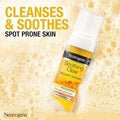 Neutrogena Turmeric Foaming Facial Wash for Oily and Combination Skin 150ml