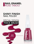 Nail Polish 320 Rose Taboo Long-Lasting Glossy Flormar 11ml