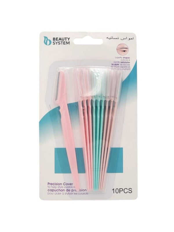 Beauty System Eyebrow Shaving Mousses - 10 Pieces