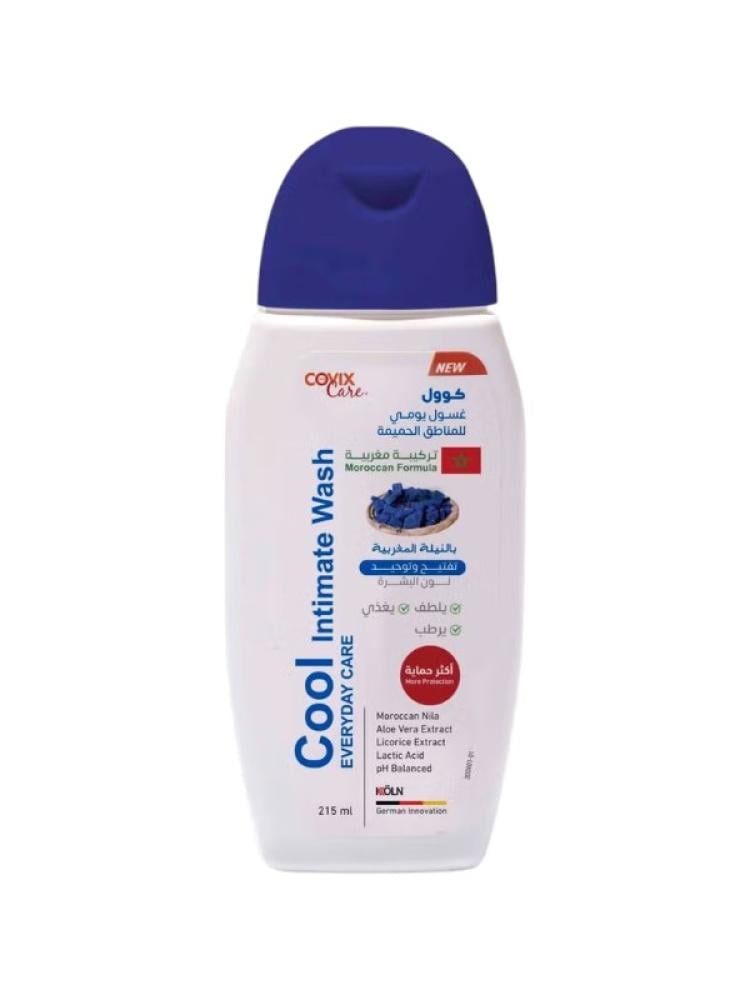 Intimate Wash Cool Moroccan Indigo Daily Care Covix 215ml