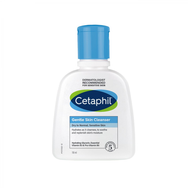 Cetaphil Gentle Skin Cleanser, Moisturizing Formula, 118 ml