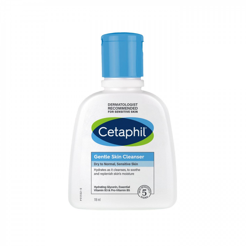 Cetaphil Gentle Skin Cleanser, Moisturizing Formula, 118 ml