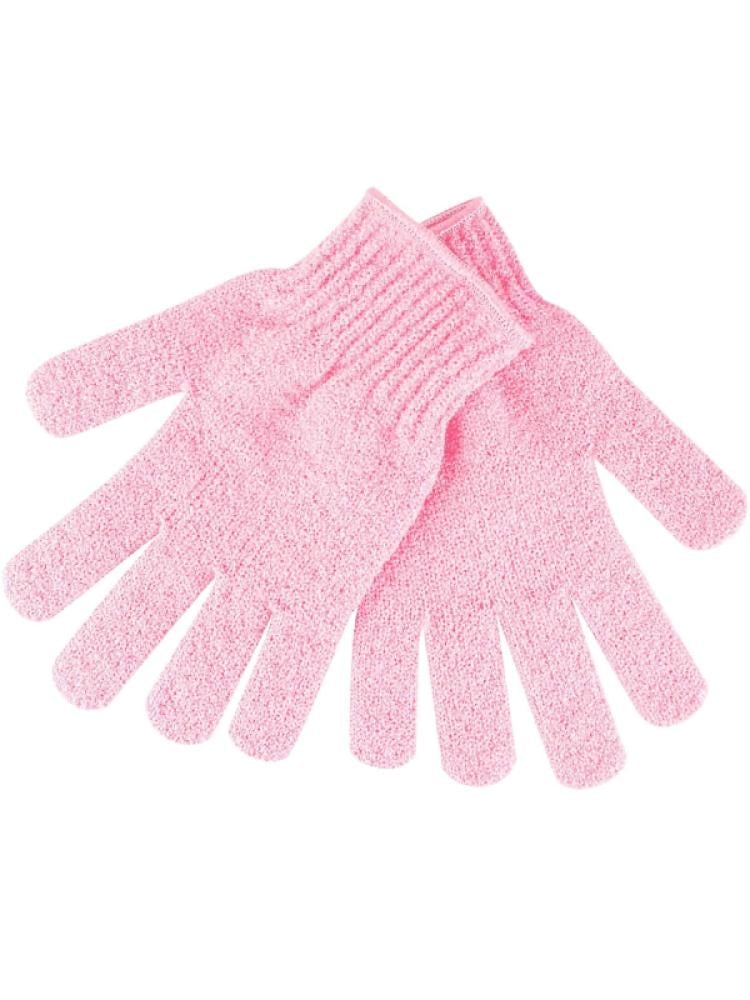 Spa System Bath Gloves - Pink