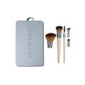 Makeup Brush Travel Case Interchangeable EcoTools 5 Brushes 2 Handles