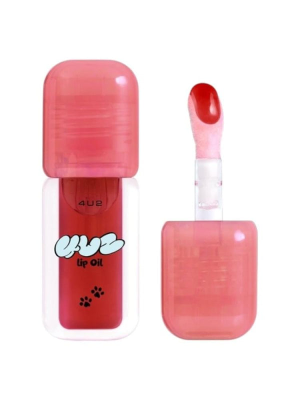 Best Lip Oil pH Reactive Glossy Tint 4U2 3.8g No.03 Red Paws