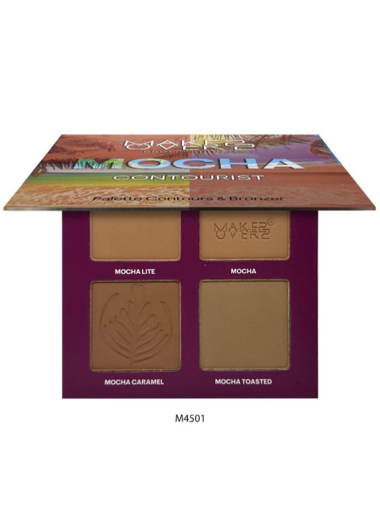 Best Bronzer Contour Palette Mocha Shades Makeover 22 4-Shade