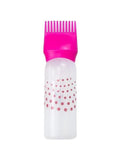 Salon System Hair Dye Bottle with Applicator Comb