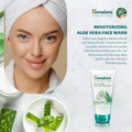 Himalaya Aloe Vera Moisturizing Face Wash with Cucumber, 150ml