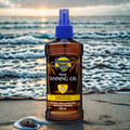 Banana Boat Tanning Oil SPF 4 with Carrot and Coconut Extract, 8 oz