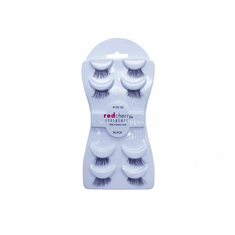 Red Cherry Eyelash Set DS03, 100% Sterilized Natural Hair, Reusable
