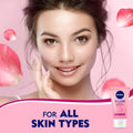 Face Wash for All Skin Types Micellar Rose Water Hydrating Nivea 150ml