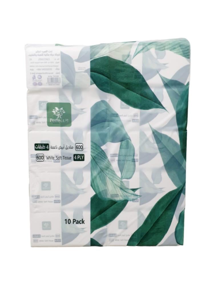 Hdb Soft White Wipes - 10 Packs | 600 Tissues