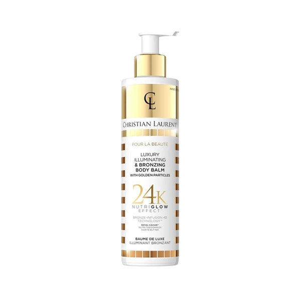 Christian Laurent Bronze Glossing Body Tanning Balm with Carrot Oil, 200ml