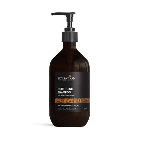Sensation Hair Strengthening Shampoo with Dead Sea Minerals, 500ml