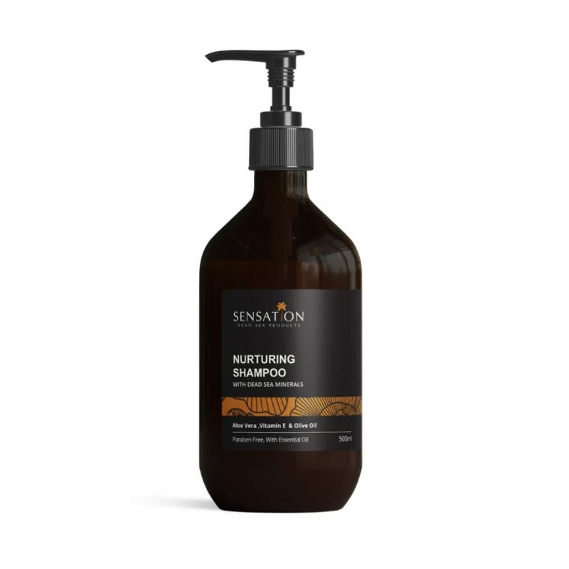 Sensation Hair Strengthening Shampoo with Dead Sea Minerals, 500ml