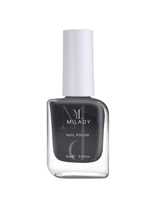 Milady Nail Polish 591 Dark Grey Quick-Drying 11ml