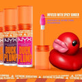 NYX Duck Plump Lip Gloss Spicy Ginger 12 Bubblegum Bae High Shine