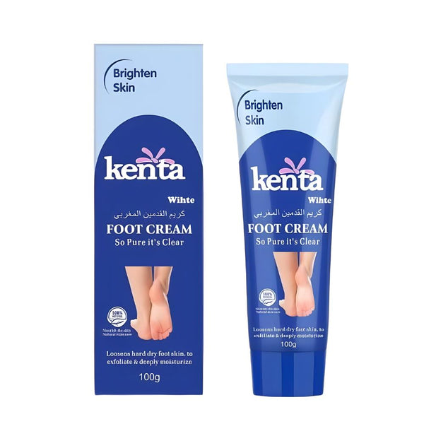 Foot Cream for Cracked Heels Moisturising Moroccan Oil Kenta 100g