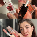 Neferti Moisturizing Lip Oil Grape Seed Oil Sweet Almond Oil Vitamin E 004 Pomegranates