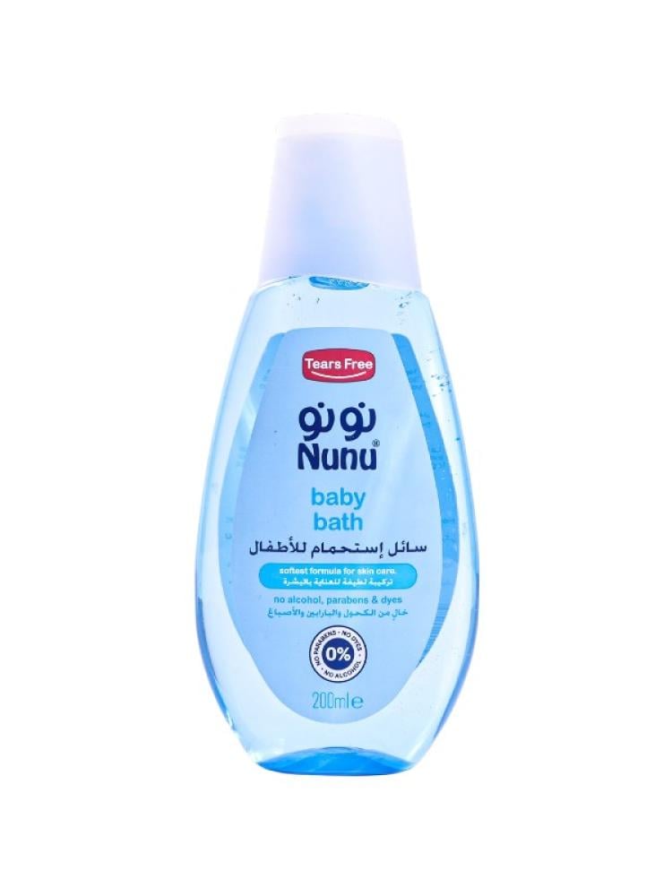 Baby Bath Wash Gentle Tear-Free Sensitive Skin Nunu 200ml