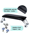 Salon System Cushioned Nail and Foot Rest, Black