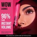 One Coat Wow Mascara for Thin Lashes Thickening and Lifting Huda Beauty 5ml