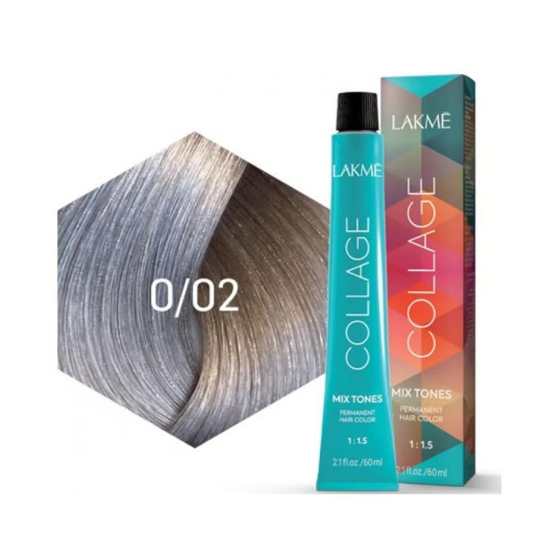 Lakme Pearl Permanent Hair Color 0.02 60ml Gray Coverage