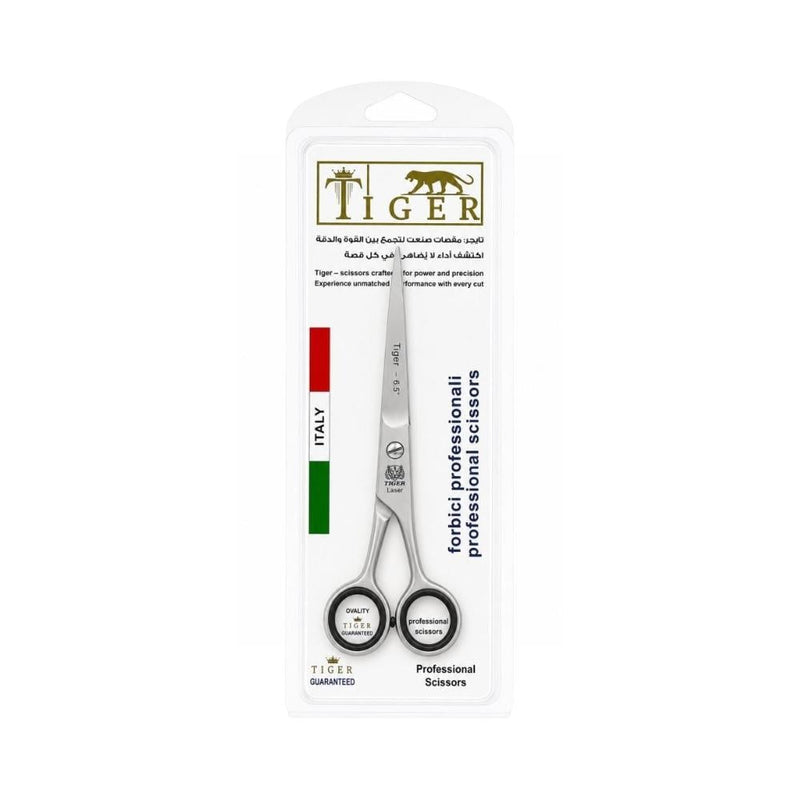 Hair Cutting Scissors Laser Steel Removable Hand Rest Precision Tiger 6.50