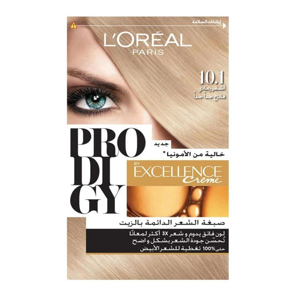 L'Oreal Paris Pro DG Hair Dye 10.1 Very Light Ash Blonde Permanent