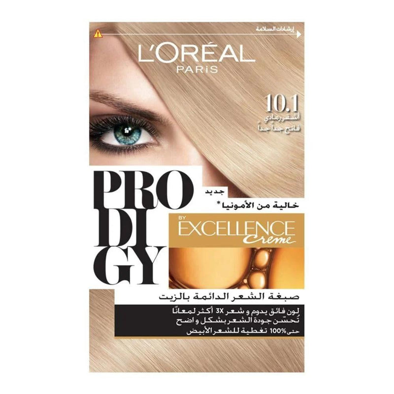 L'Oreal Paris Pro DG Hair Dye 10.1 Very Light Ash Blonde Permanent