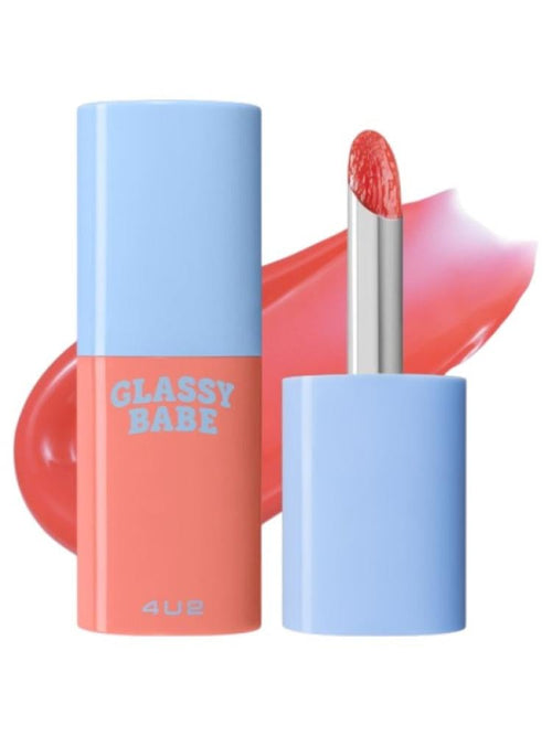 4U2 Glassy Babe Lip Gloss 4g | 03 Sun Kissed