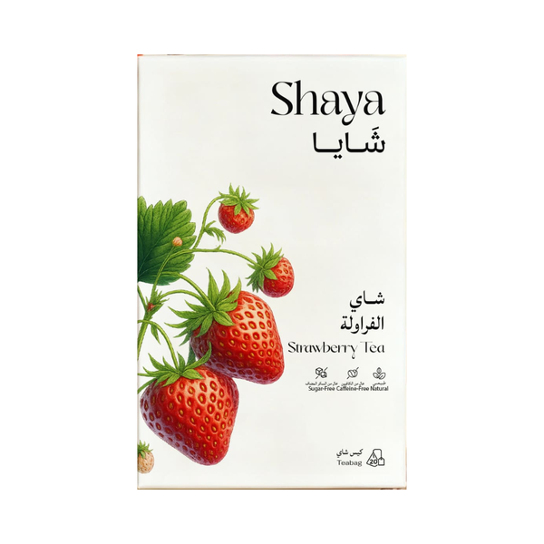 Shaya Natural Strawberry Chaya Tea, 20 Bags