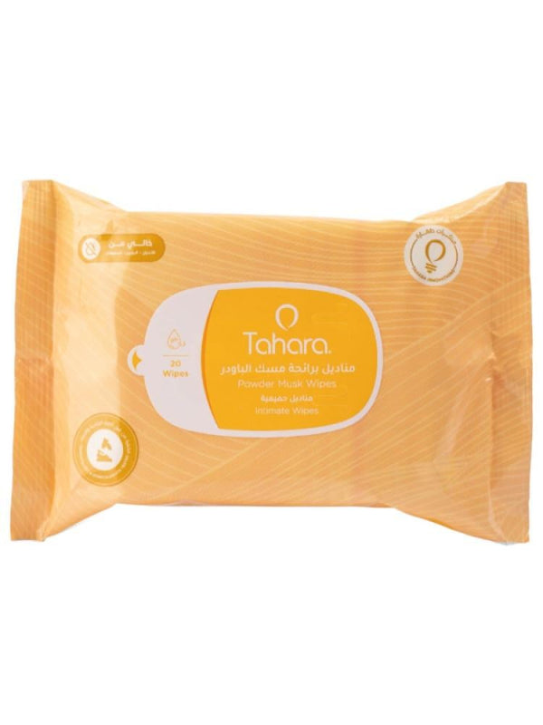 Intimate Deo Wipes Musk Scent Alcohol-Free Tahara 20 Wipes