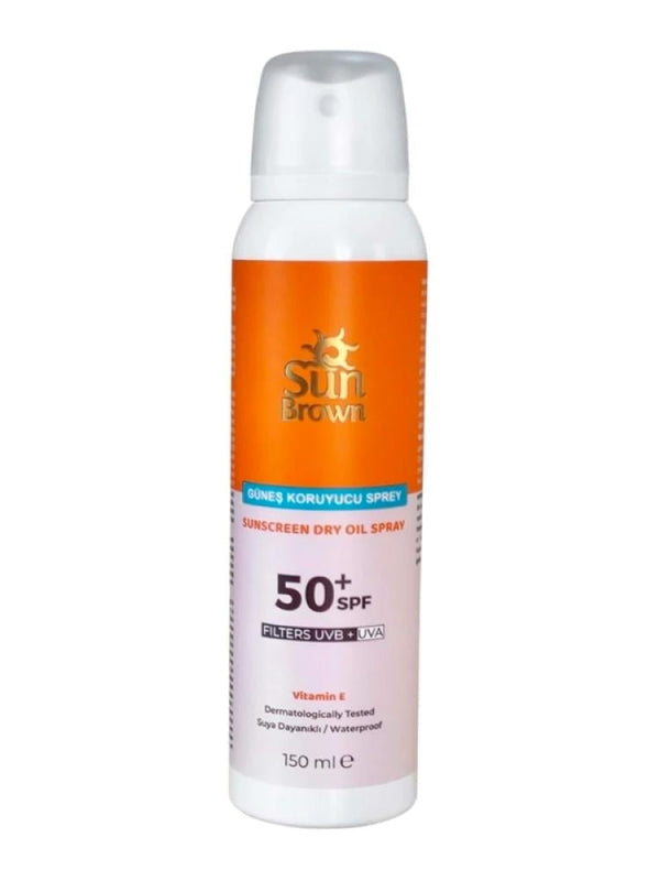 Sun Brown Dry Oil Spray Sunscreen SPF 50 - 150ml