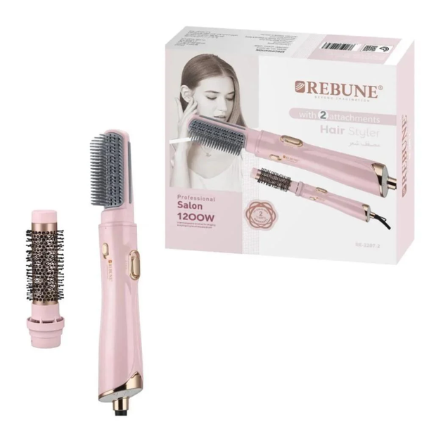 Shop Hair Dryer Brush 1200W Styling Tool Two Brushes Rebune 1200W