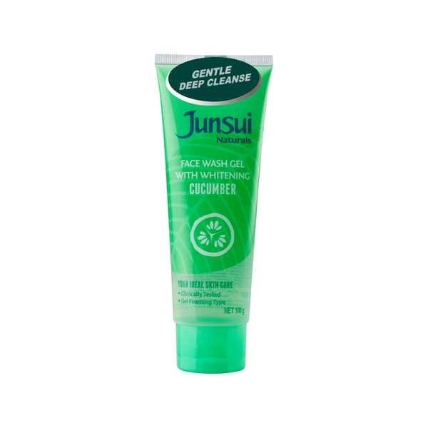 Cucumber Face Wash Sensitive Skin Refreshing Junsui Naturals 100g