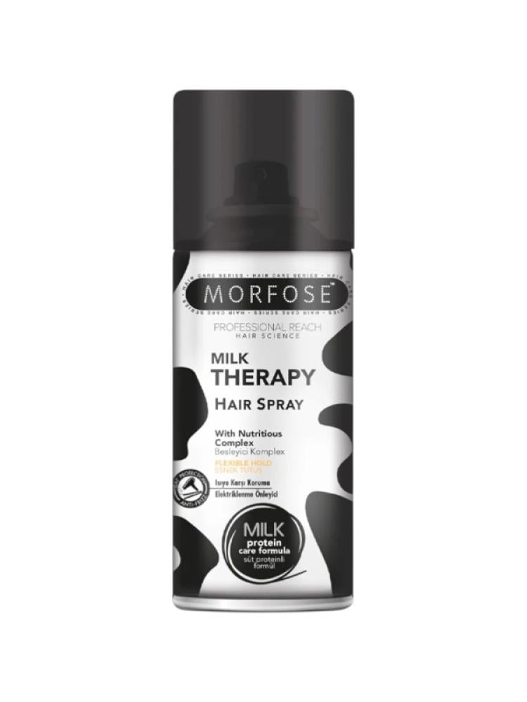 Milk Therapy Hair Spray Flexible Hold Nourishing Morfose 75ml