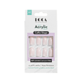 Loca A3 Acrylic Nails, Coffin Shape, Ombre Finish