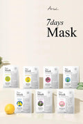 Ariul 7-Day Assorted Mask Set - Calendula, Green Tea, Lemon