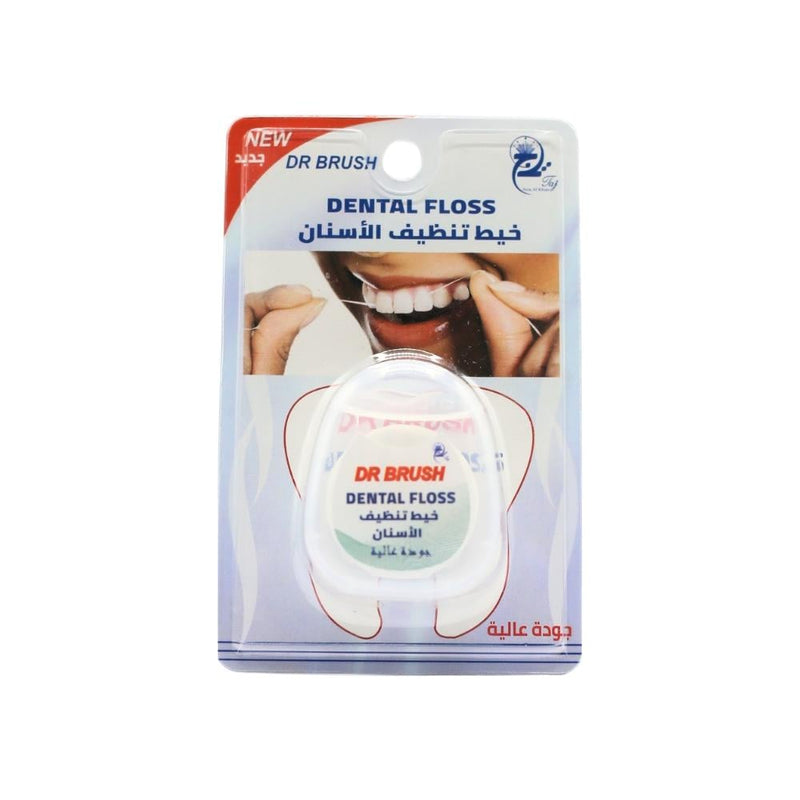Dr. Rebrush Dental Floss, Waxed, Mint Flavor, 50 Meters