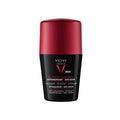 Vichy Men 96H Roll-On Antiperspirant Deodorant, Zinc, Alcohol-Free, 50ml