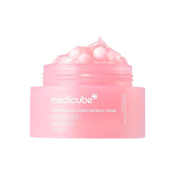Medicube Pink Collagen Capsule Cream, PDRN, Marine Collagen, 55g